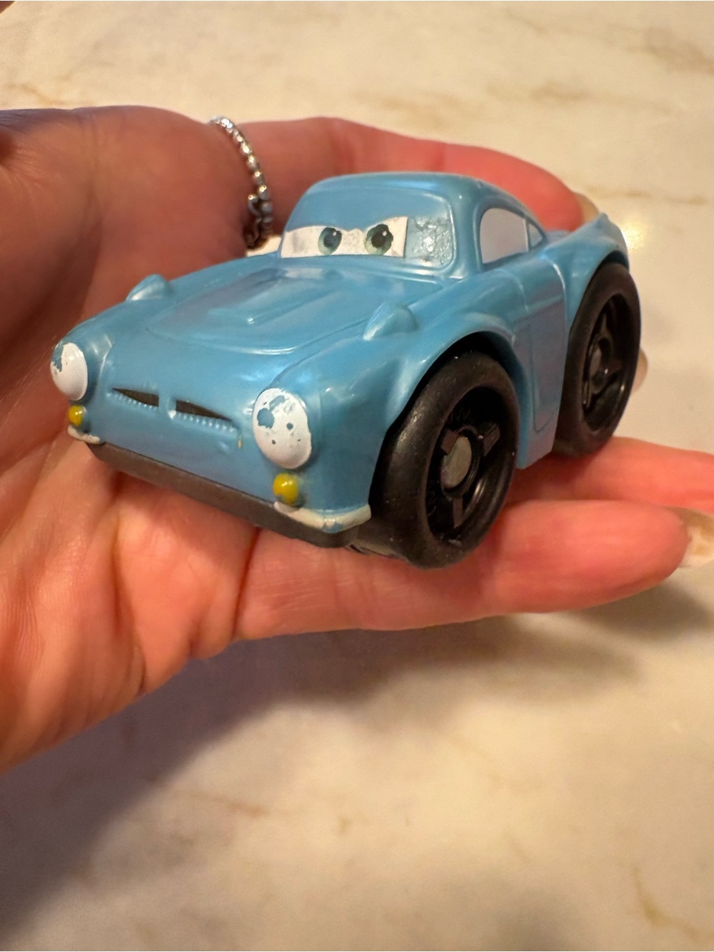 Mattel Disney Pixar Cars Fisher Price Wheelies Finn McMissile Little People